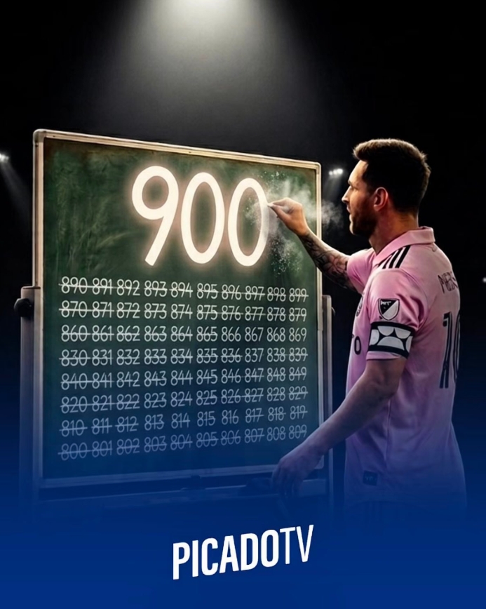 虎扑篮球-倒计时！明早38岁梅西冲击生涯900球，将解锁历史最快最年轻达成